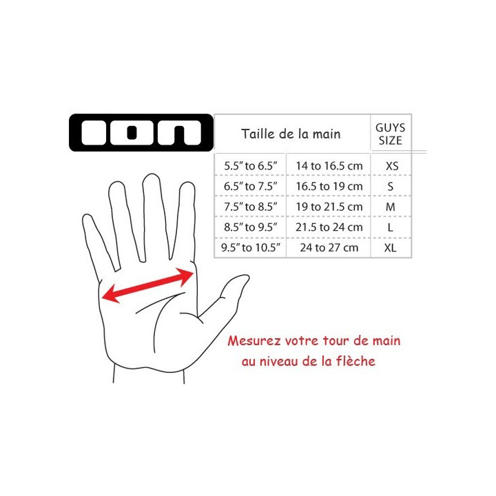 Gant néoprène Ion 2/1 mm 