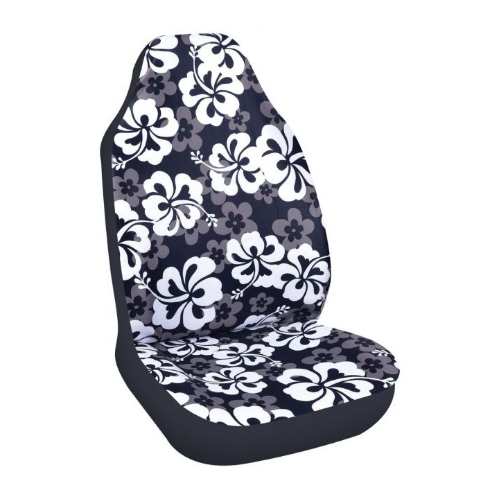 Housse de siège voiture universelle Surfpistols Hibiscus