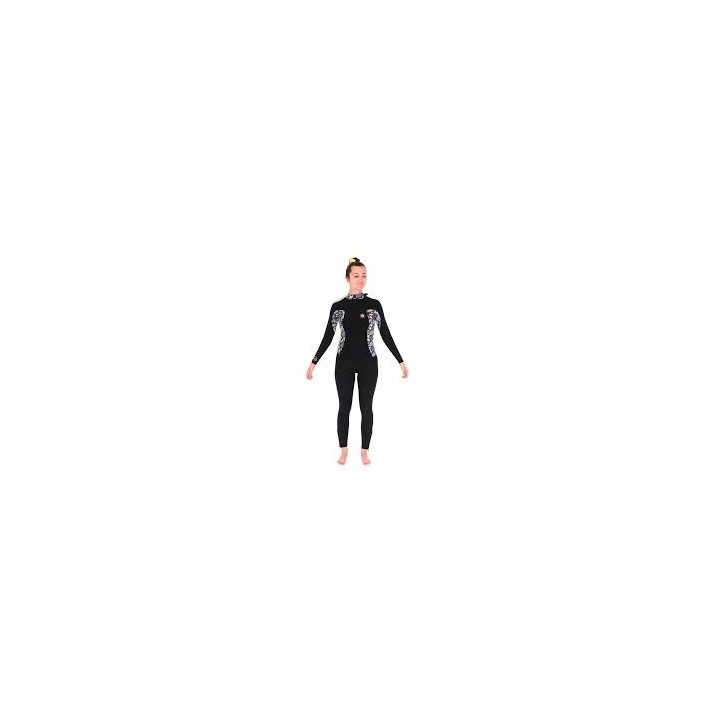 Combinaison Longe-côte Double-Zip 4/3 mm Femme Anfibi by Mellow Sea