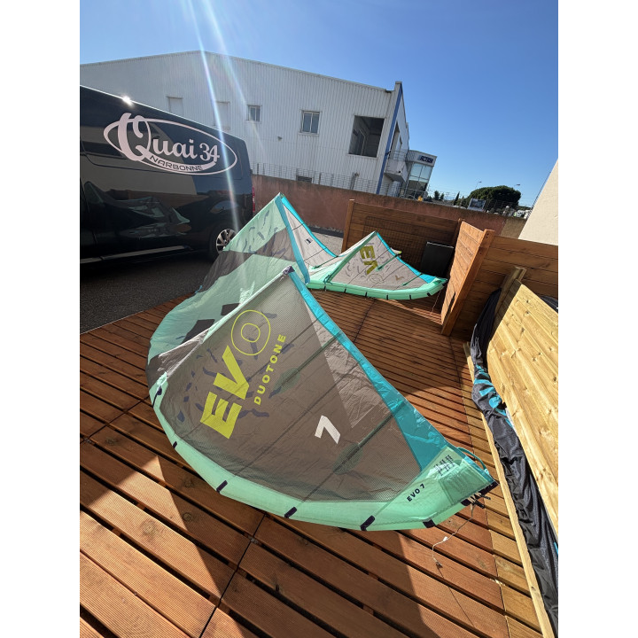 Duotone Evo 7m² - Aile de kitesurf 2024 occasion