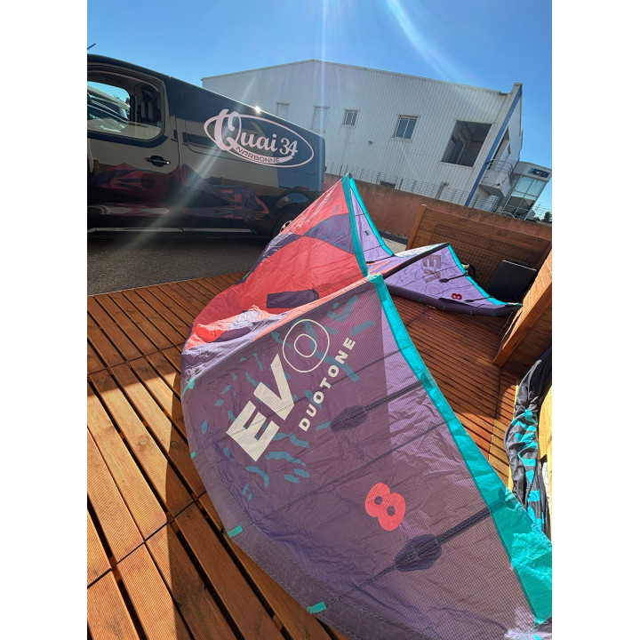 Duotone Evo 8m² - Aile de kitesurf 2024 occasion