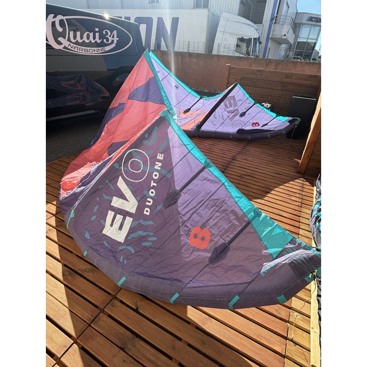Duotone Evo 8m² - Aile de kitesurf 2024 occasion
